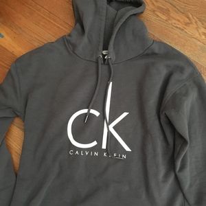 Calvin Klein cropped hoodie size medium